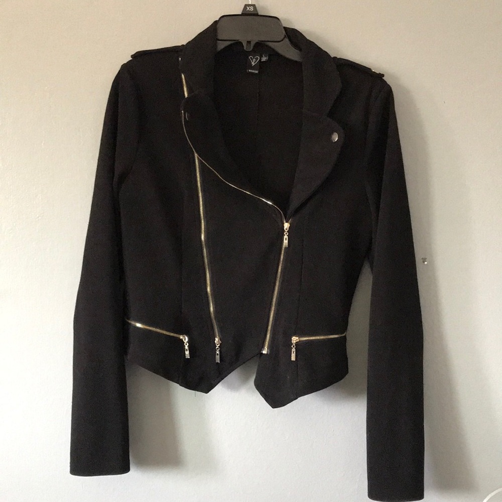Black zip-up Jacket